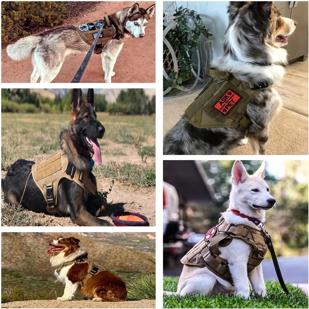 MetroPaw Guard™ – Tactical Dog Harness Set