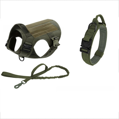MetroPaw Guard™ – Tactical Dog Harness Set