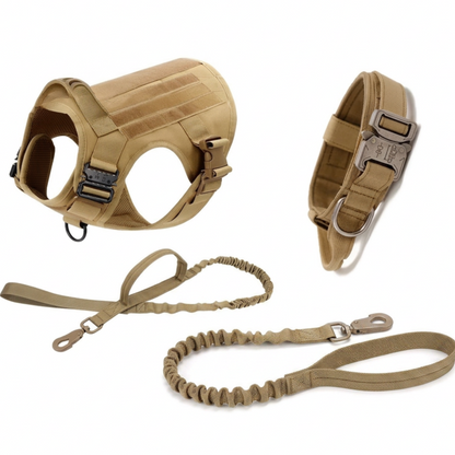 MetroPaw Guard™ – Tactical Dog Harness Set