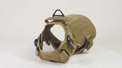 MetroPaw Guard™ – Tactical Dog Harness Set